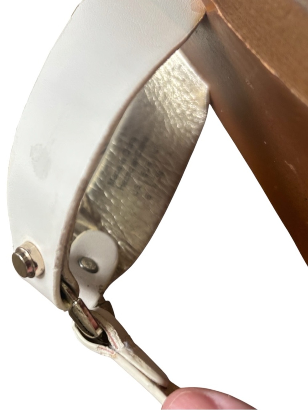 ALDO TAN THONG SANDALS GOLD ACCENTS - Picture 7 of 8
